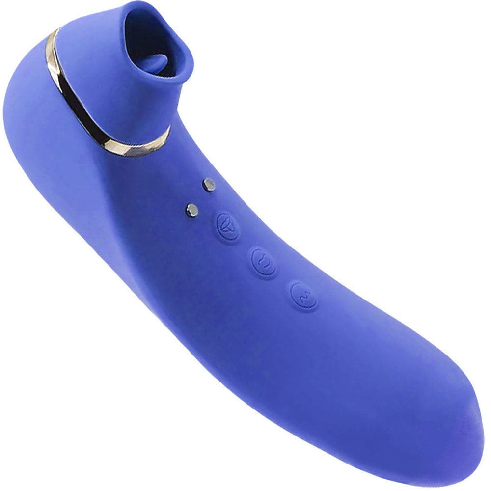 Nü Sensuelle Trinitii 26-Function Rechargeable Flickering Tongue Vibrator - Ultra Violet - RodeoH