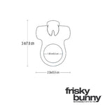 Ohhh Frisky Bunny Vibrating C-Ring - Purple - RodeoH