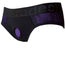 Panty Harness - Black & Purple - RodeoH