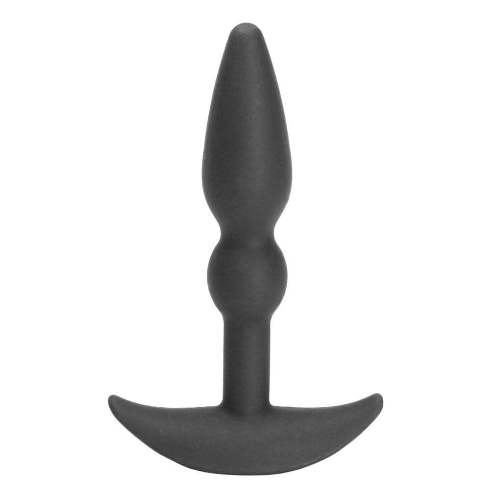 Perfect Plug Silicone Butt Plug by Tantus - Black - RodeoH