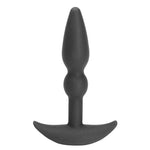 Perfect Plug Silicone Butt Plug by Tantus - Black - RodeoH
