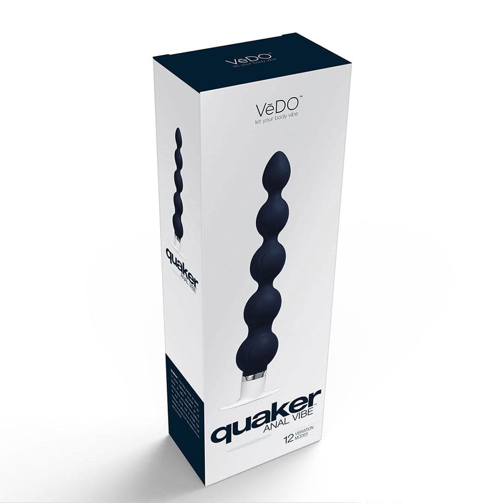 Quaker Anal Vibe - Black - RodeoH