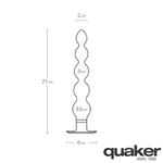 Quaker Anal Vibe - Black - RodeoH