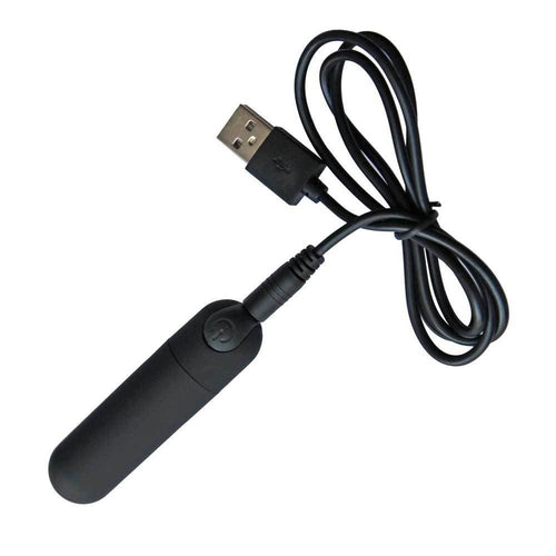 Black Rechargable Bullet Vibrator | RodeoH Black Rechargable Bullet Vibrator | RodeoH