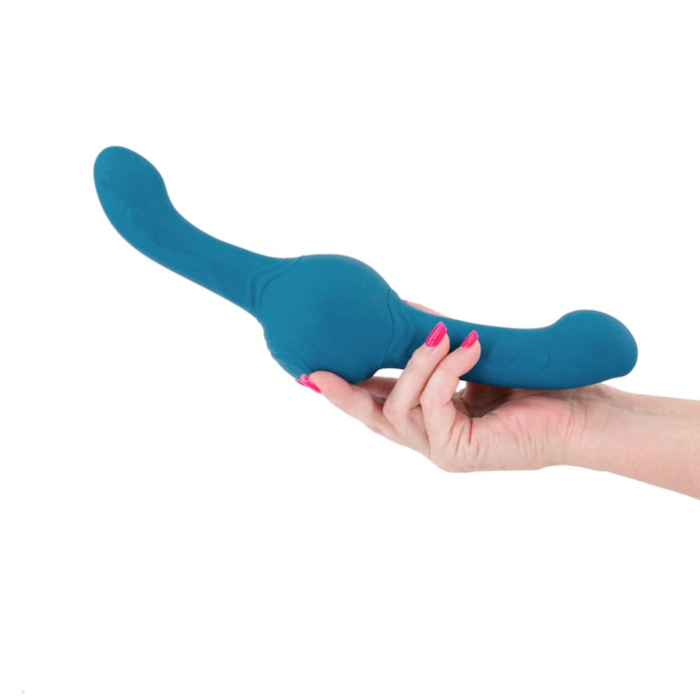 Revolution Tsunami Gyrating Double Ended Thrusting Vibrator - RodeoH