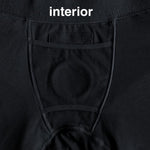 Rise Boxer+ Harness - 2.5" O-Ring For Large Diameter Toys - Black - RodeoH