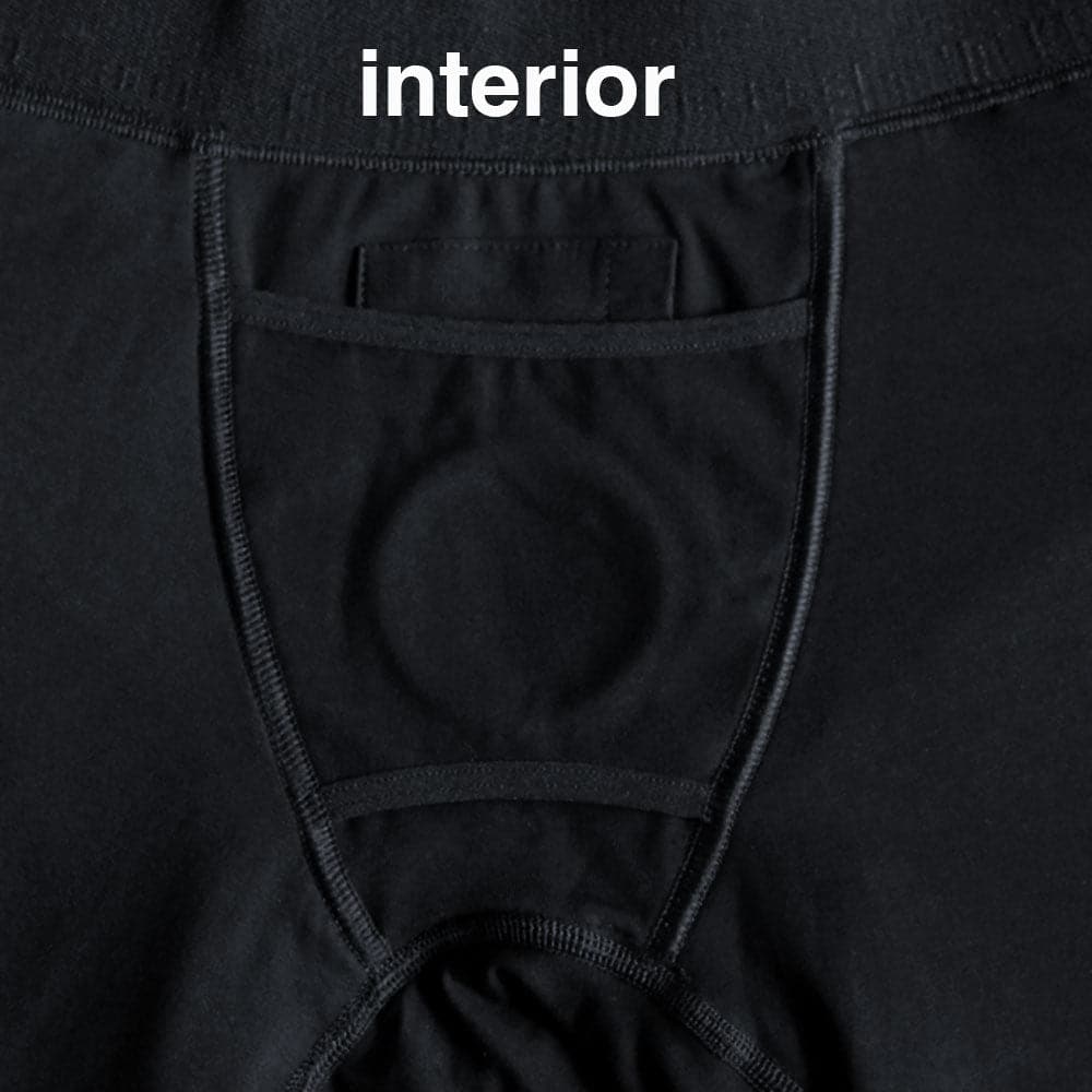 Rise Boxer+ Harness - 2.5" O-Ring For Large Diameter Toys - Black - RodeoH