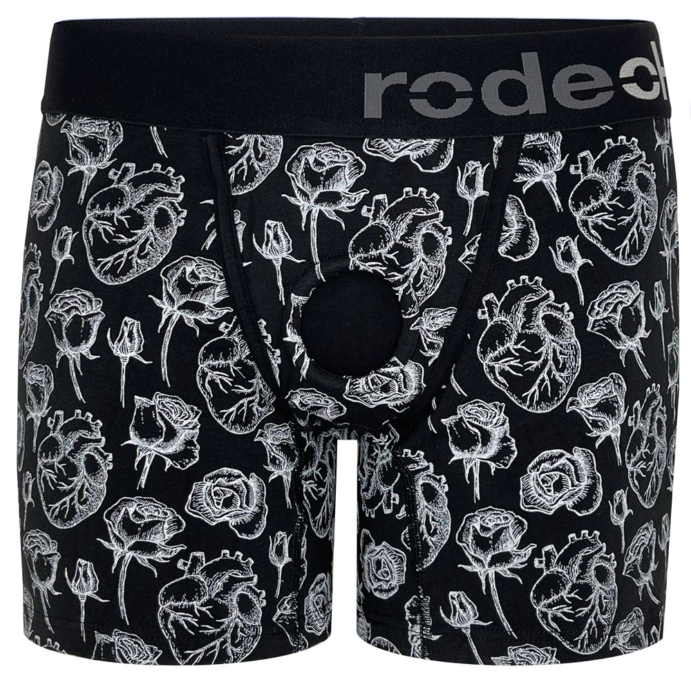Rise Boxer+ Harness - Hearts & Roses - RodeoH