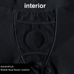 Rise Button Fly Boxer+ Harness - Black - RodeoH
