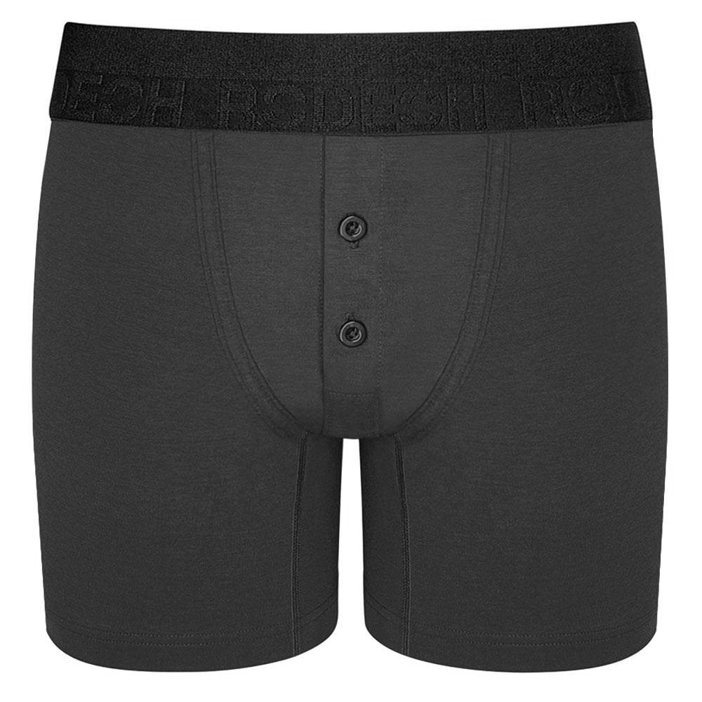 Rise Button Fly Boxer+ Harness - Gray - RodeoH