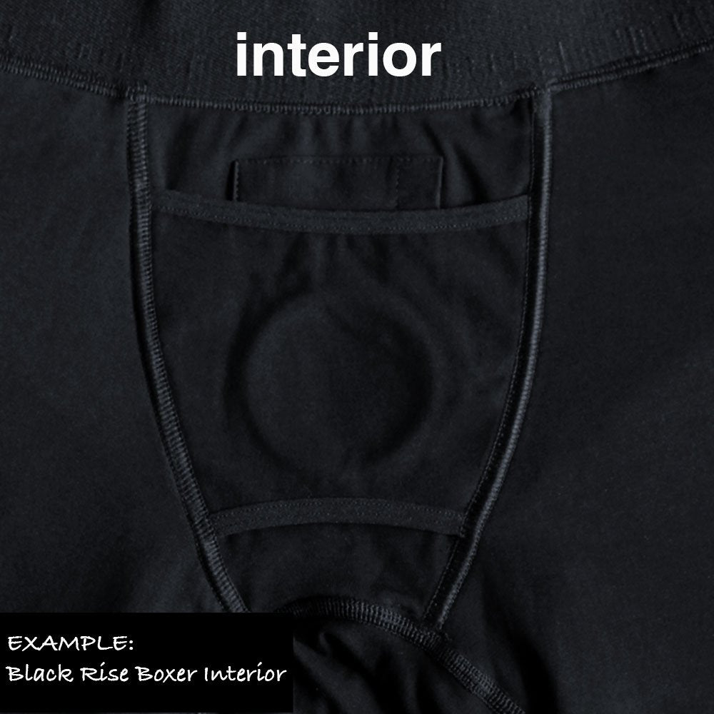 Rise Button Fly Boxer+ Harness - Marble - RodeoH