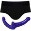 Black Duo Brief and Nexus Senior Double Dildo - PACKAGE DEAL