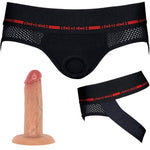 rodeoh jock harness and soreal posable realistic vanilla package deal