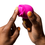 ROMP Rose Rechargeable Silicone Pleasure Air Clitoral Vibrator - Pink - RodeoH