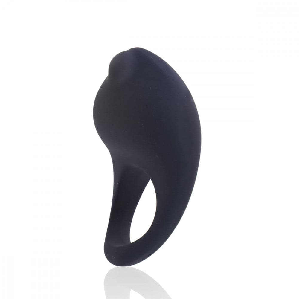Roq Rechargeable Vibrating C-Ring - Black - RodeoH