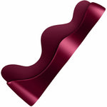 Ruby Glow Blush Remote Silicone Ride On Vibe Combo+ Wand by Rocks Off - RodeoH
