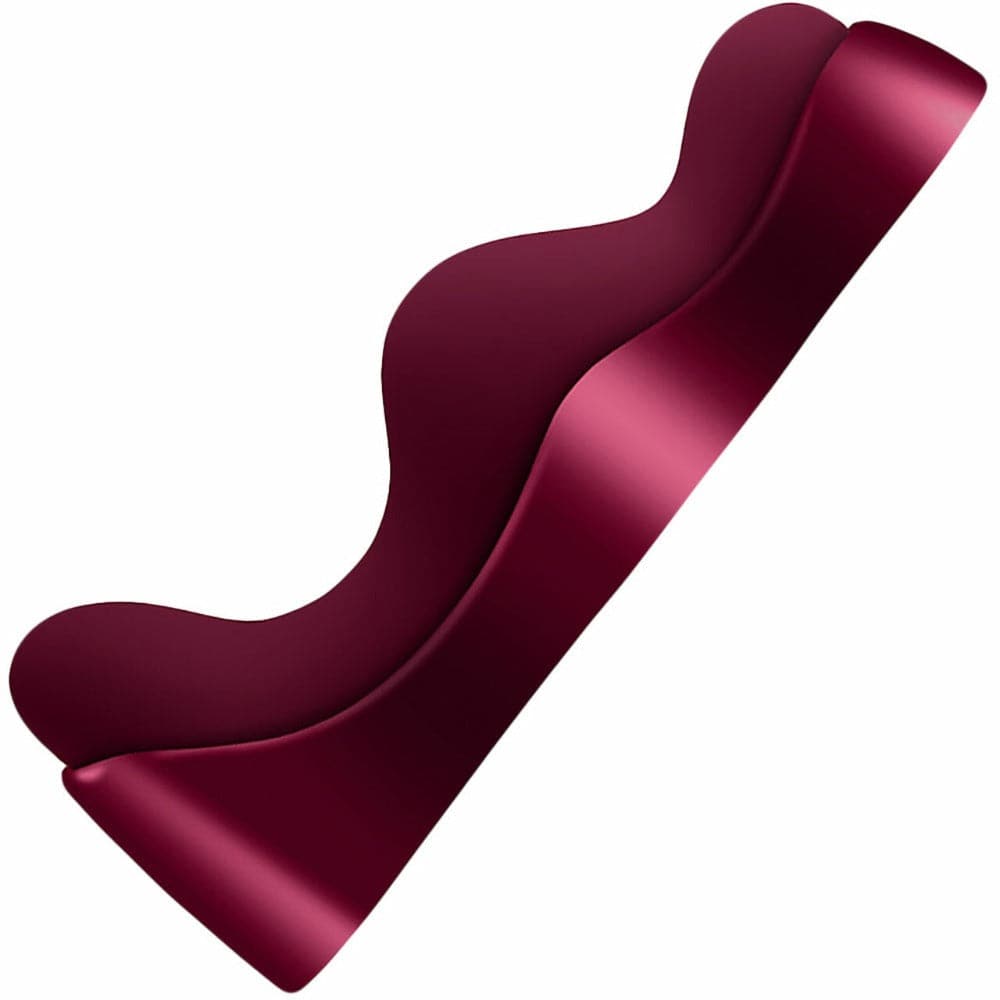 Ruby Glow Blush Remote Silicone Ride On Vibe Combo+ Wand by Rocks Off - RodeoH