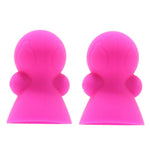 Seduce Me Silicone Vibrating Nipple Suckers - RodeoH