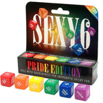 Sexy 6 Adult Dice - Pride Edition - RodeoH
