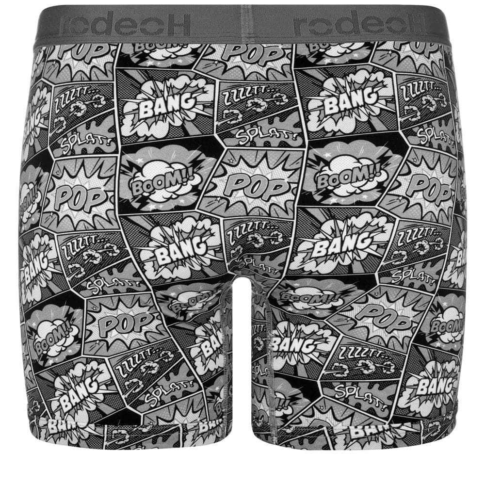 Shift 6" Boxer Packer Underwear - B & W Bang - RodeoH