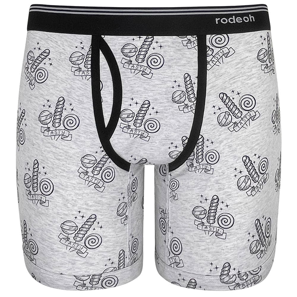 Shift 9" Boxer Packer Underwear - Tasty Gray - RodeoH