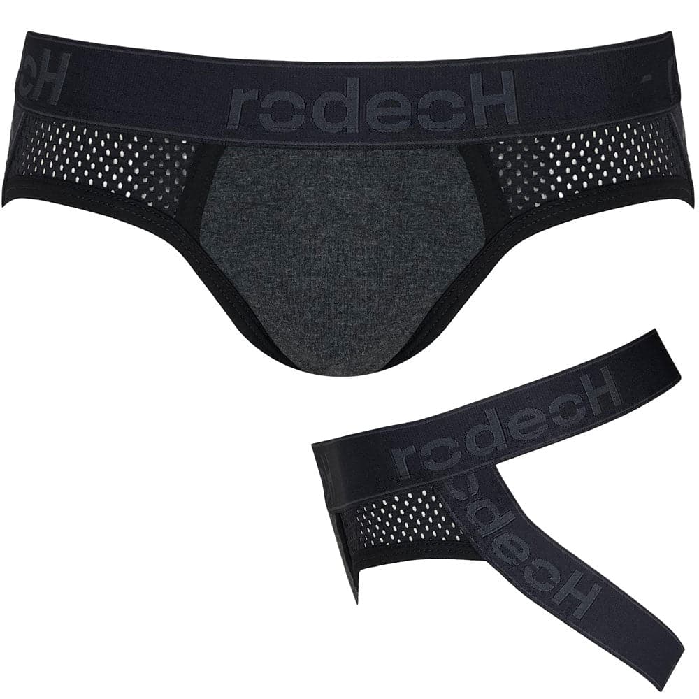 Shift Jock Packer Underwear - Dark Gray Marle - RodeoH
