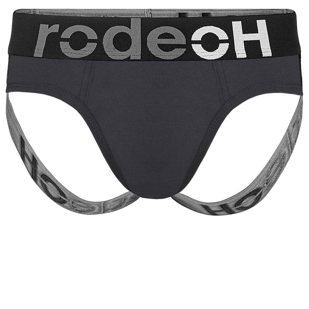 Shift Jock Underwear - Gray Logo - RodeoH