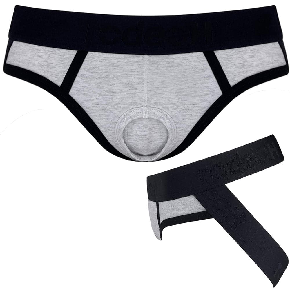 STP Jock Underwear - Light Gray Marle - RodeoH