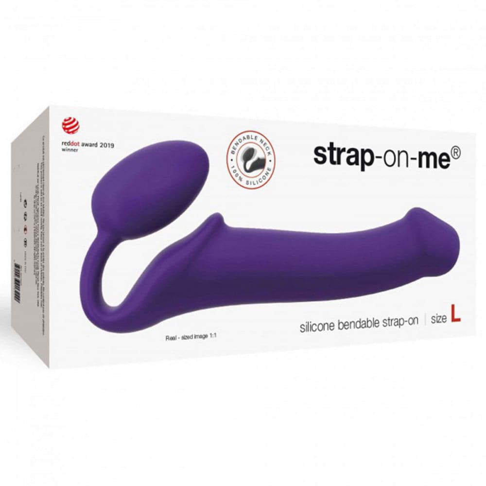 Strap-on-Me Double-Ended Dildo - Large - Purple - RodeoH