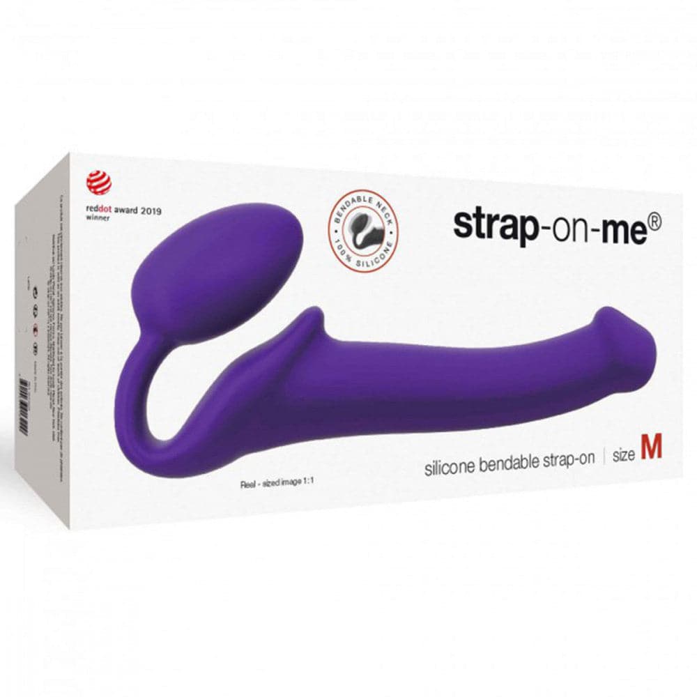 Strap-on-Me Double-Ended Dildo - Medium - Purple - RodeoH