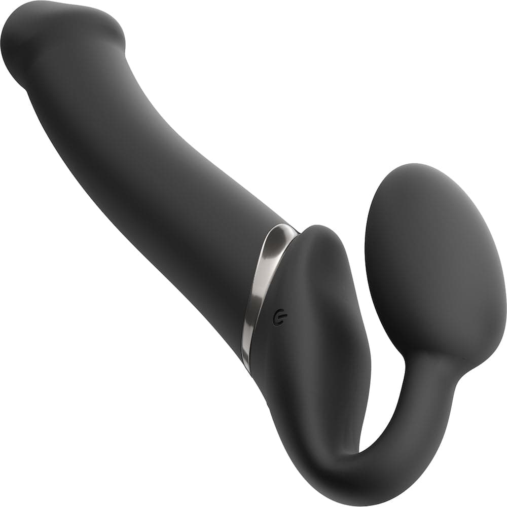 Strap-on-Me Double Ended Vibe Remote Control - Large - Black - RodeoH