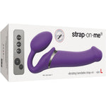 Strap-on-Me Double Ended Vibe Remote Control - Large - Purple - RodeoH
