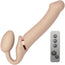 Strap-on-Me Double Ended Vibe Remote Control - Large - Vanilla - RodeoH
