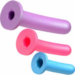 STRAP U - PEG 28X Vibrating Rechargeable 5 Pieces Silicone Dildo Set with Remote - RodeoH