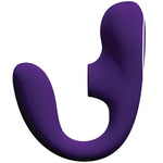 Suki Plus Silicone Dual Sonic Stimulator - Rechargeable - Purple - RodeoH