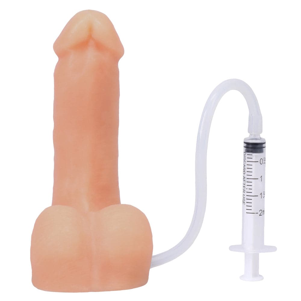 Tantus POP N' Play Squirting Packer - Cream - RodeoH