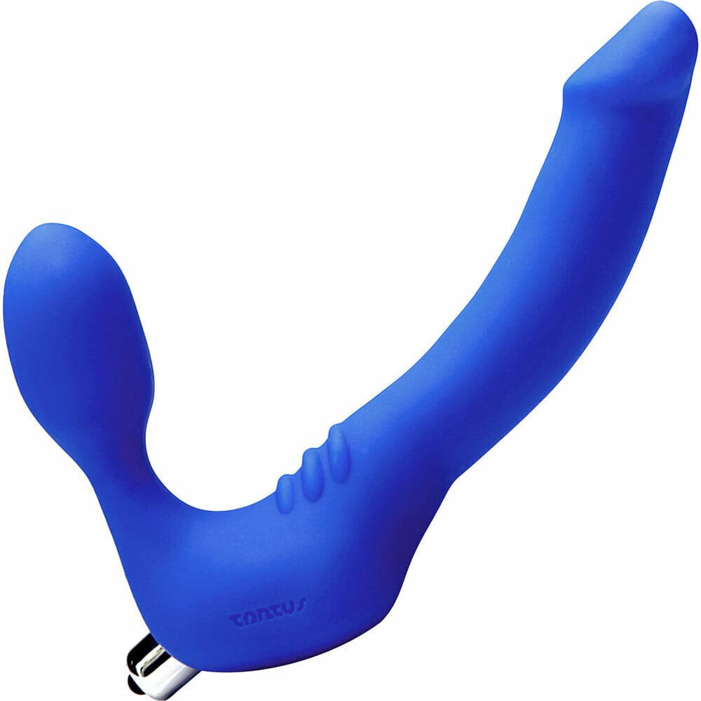 Tantus Strapless™ Strap On Slim - Double-Ended Share Dildo - RodeoH