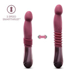 Temptasia Trixie Thrusting Silicone Dildo - Wine - RodeoH