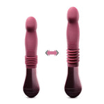 Temptasia Trixie Thrusting Silicone Dildo - Wine - RodeoH
