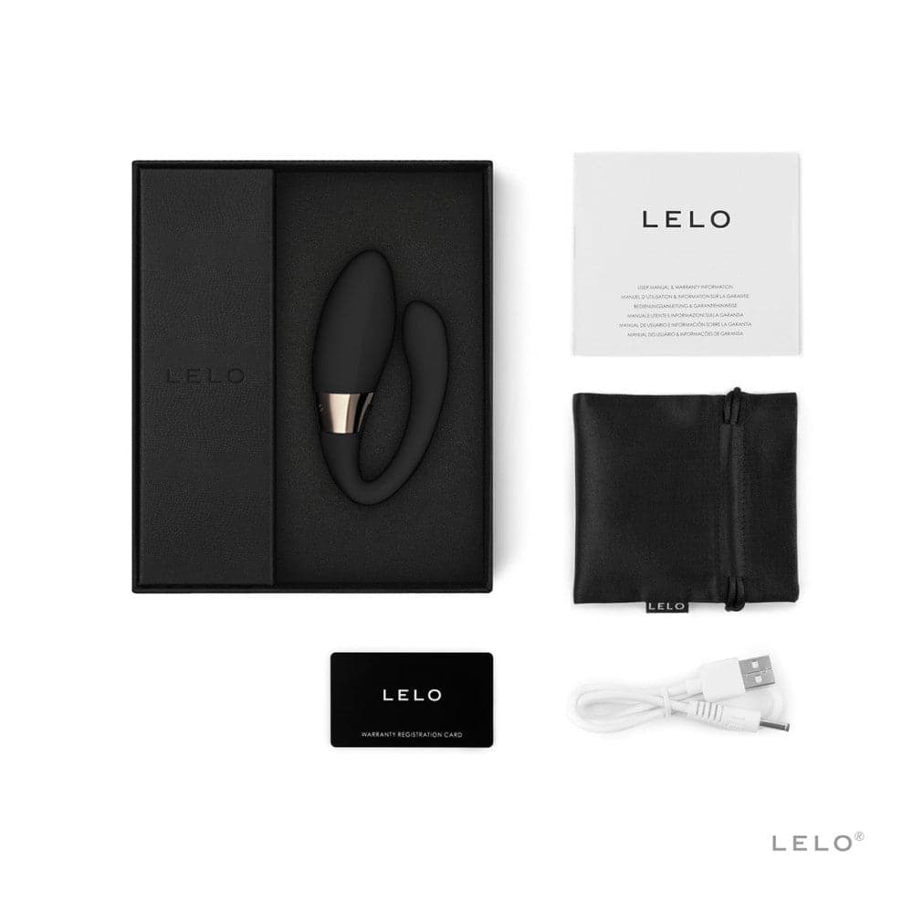 Tiani™ Harmony Dual Action App Controlled Stimulator by LELO - Onyx - RodeoH