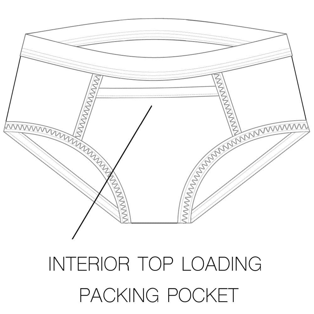 Top Loading Brief Packer Underwear - Bicycles - RodeoH