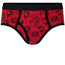 Top Loading Brief Packer Underwear - Hearts & Roses Red - XS