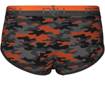 Top Loading Brief Packing Underwear - Orange Camo - RodeoH