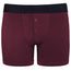 Top Loading Button Fly Boxer Packing Underwear - Claret - RodeoH