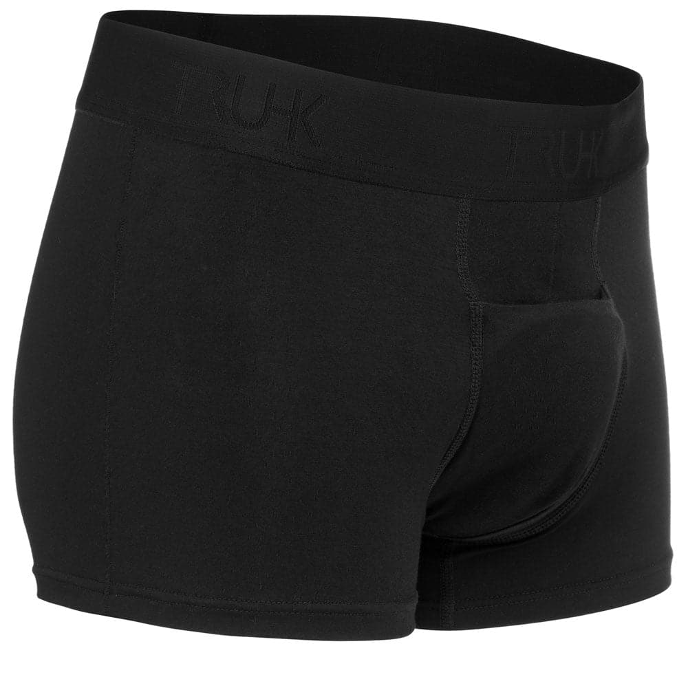 Pete Trunks FTM STP Transgender Underwear Boxer Briefs (2X) Black