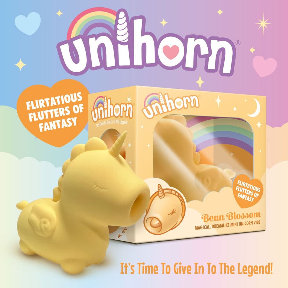 Unihorn Bean Blossom Clitoral Flickering Stimulator - RodeoH