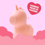 Unihorn Heart Throb Pulsing Clitoral Stimulator - RodeoH