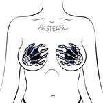 White Skeleton Hands Pasties by Pastease® - RodeoH
