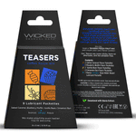 Wicked Teasers Coffee House Lubricant Packettes (8 pack) - Assorted Flavors - RodeoH