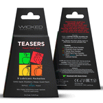 Wicked Teasers Fresh Fruit Lubricant Packettes (8 pack) - Assorted Flavors - RodeoH